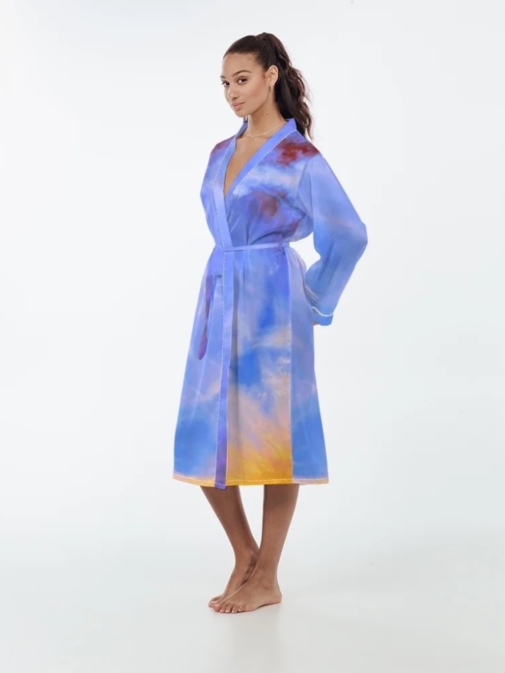 Satin Robe - Picture 3 of 4